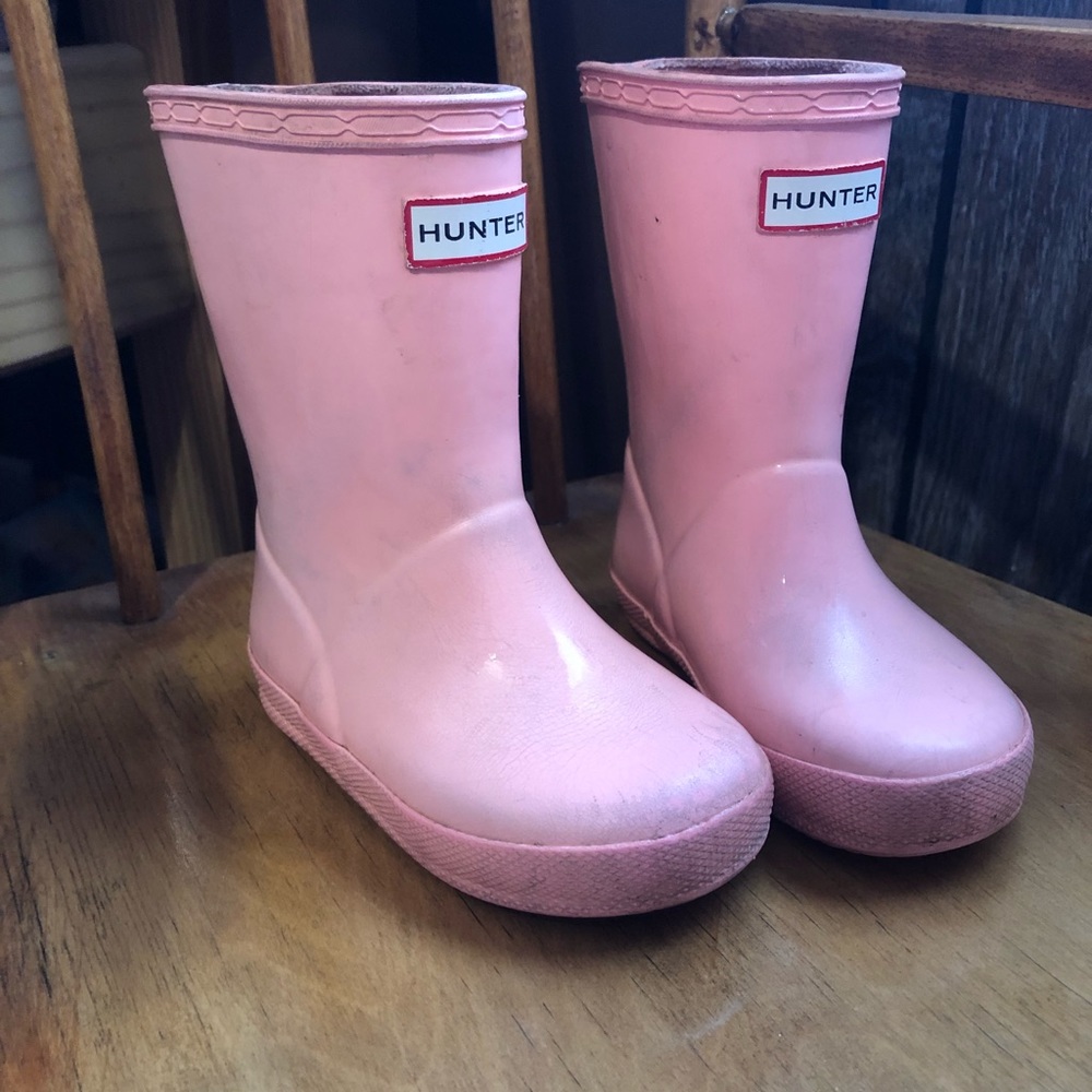 Hunter boots.